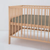 Baby Cot Natural Bamboo Sheet (Taupe) - Bedtribe
