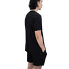 Men's Ultra-soft Bamboo Loungewear Set (Black) - Bedtribe