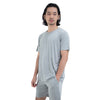 Men's Ultra-soft Bamboo Loungewear Set (Grey) - Bedtribe