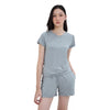 Women's Ultra-soft Bamboo Loungewear Set (Grey) - Bedtribe