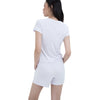 Women's Ultra-soft Bamboo Loungewear Tee (White) - Bedtribe