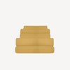 Iced Bamboo Fitted Sheets (Ochre) - Bedtribe