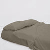 Iced Bamboo Fitted Sheets (Taupe) - Bedtribe