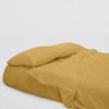 Iced Bamboo Pillow Case (Ochre) - Bedtribe