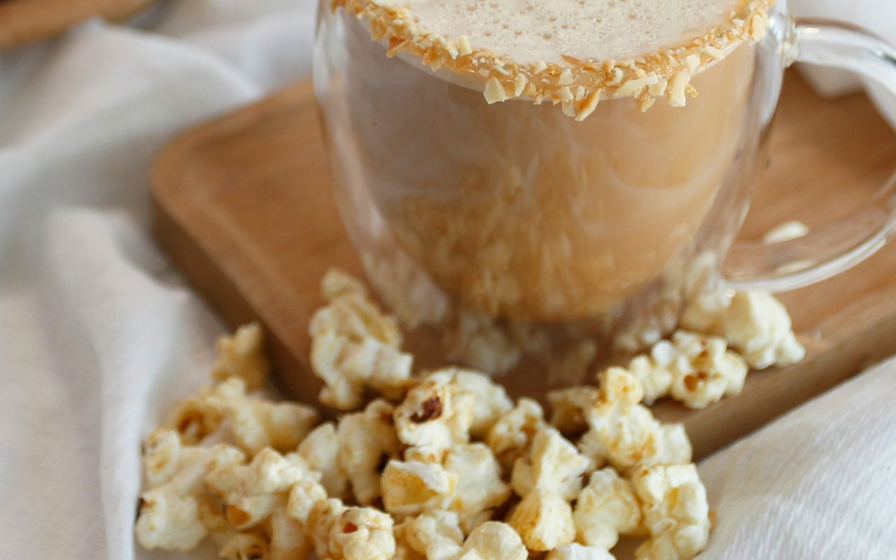 popcorn latte