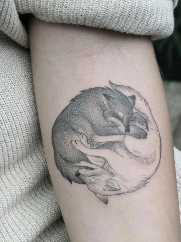 le meilleur dessin de tatouage de loup pour les femmes