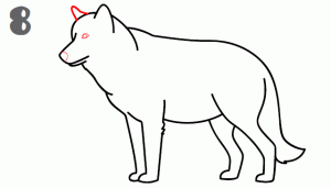 comment dessiner des loups faciles pas a pas
