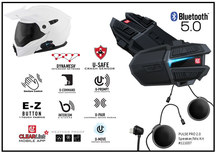 bluetooth motorcycle helmet kit