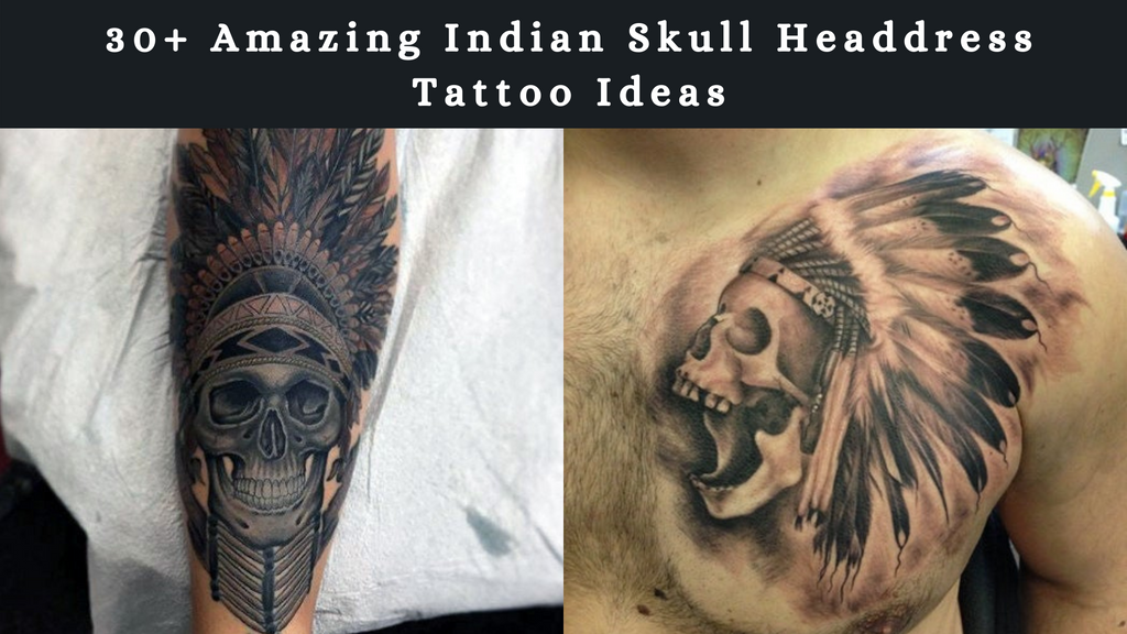 Native American realistic tattoo