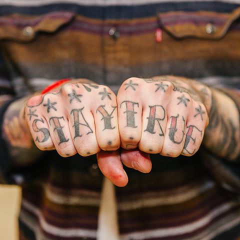 88 Badass Knuckle Tattoos That Look Powerful