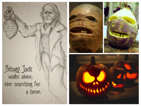 Jack-O'-Lantern Legend Turnip Pumpkin Carving