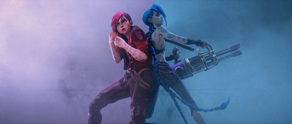 Vi and Jinx sisters together