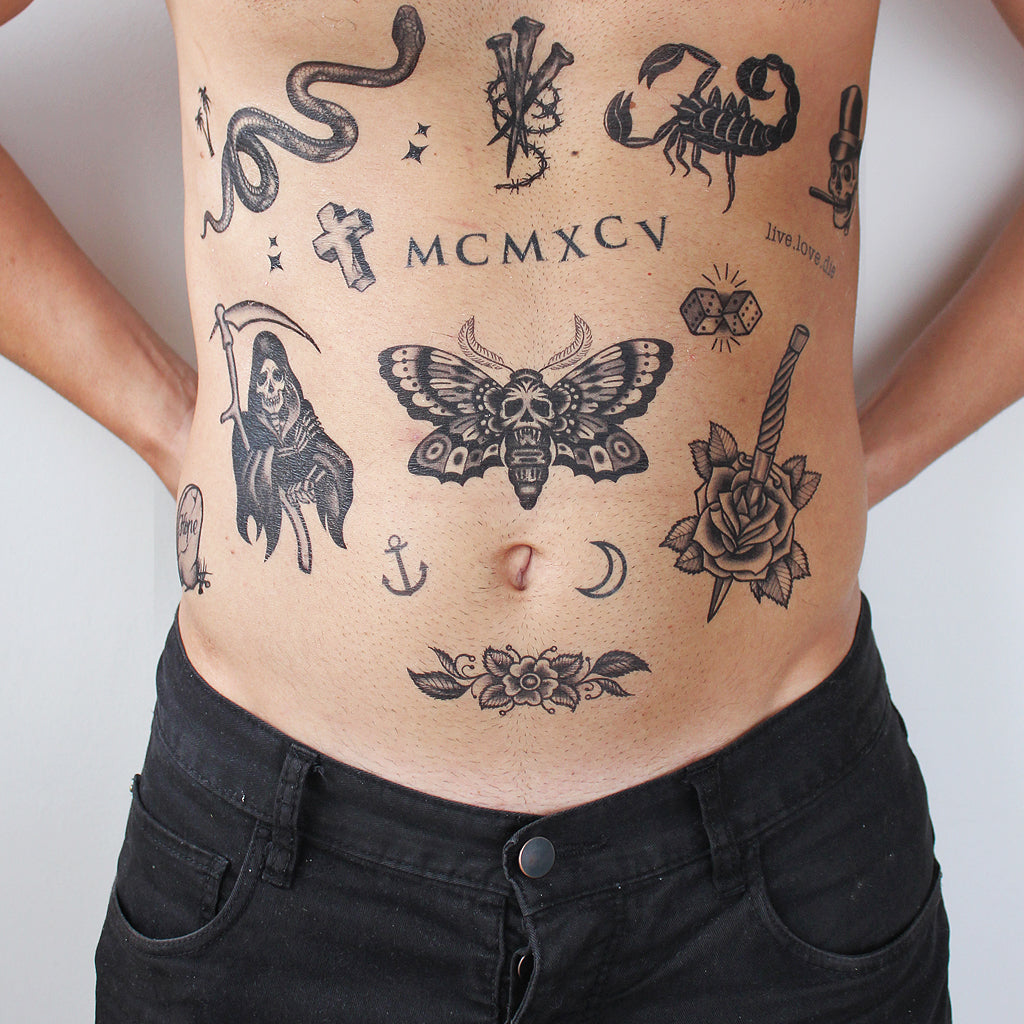 50 Traditional Moth Tattoo Designs For Men  Nocturnal Insect Ink