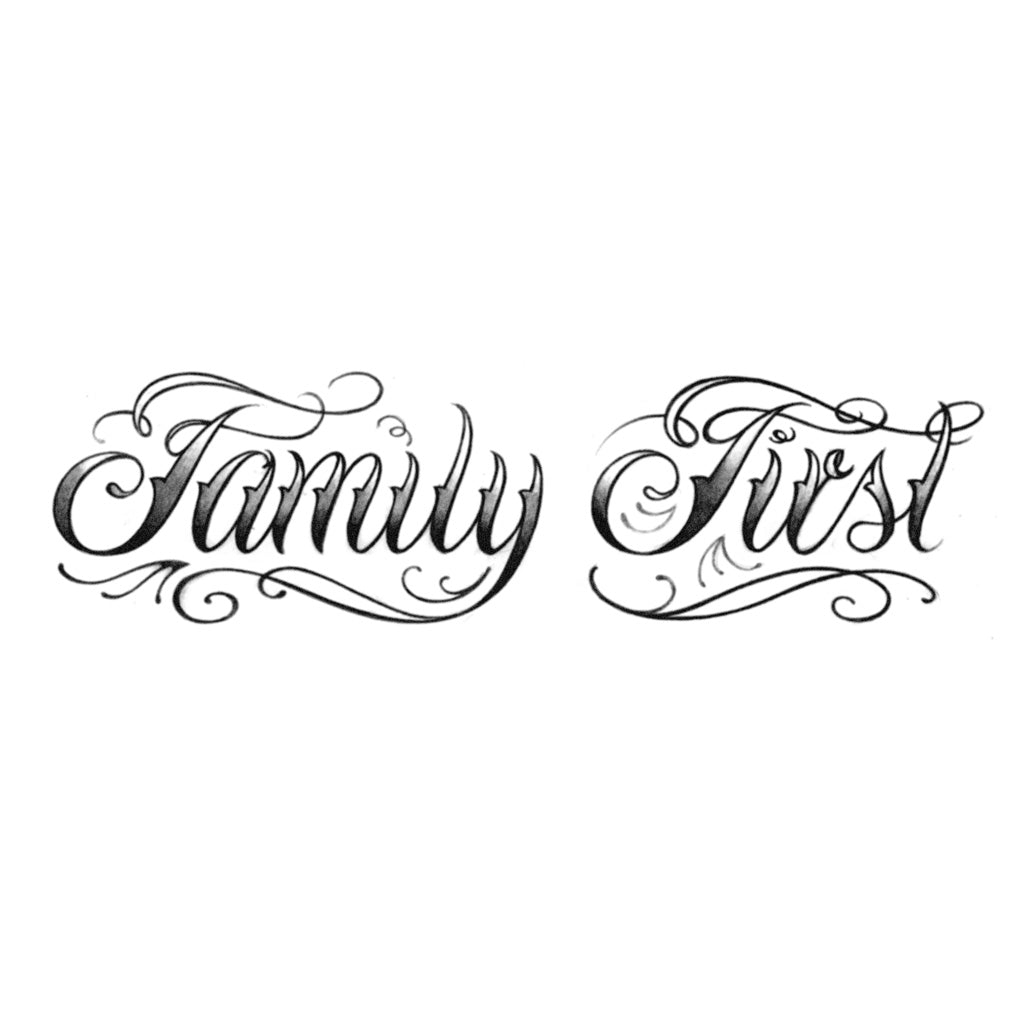 Family First - Tattoo Icon