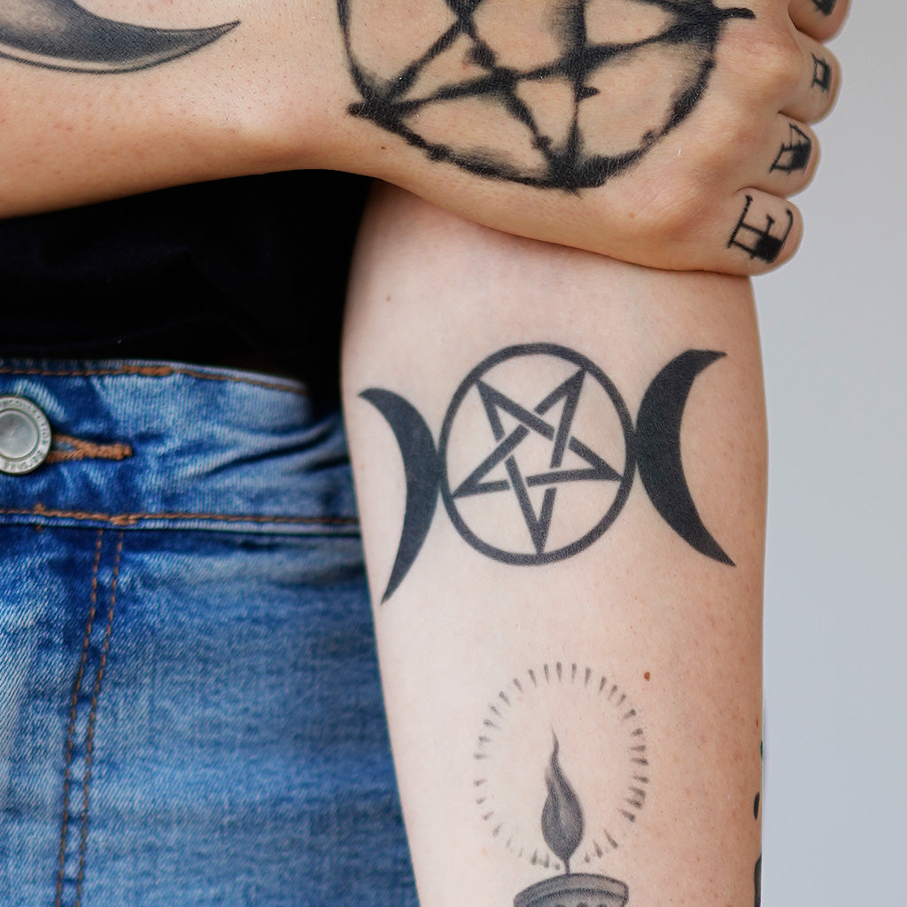 Moon  waves minimalist tattoo in 2023  Minimalist tattoo Tattoos Small  tattoos