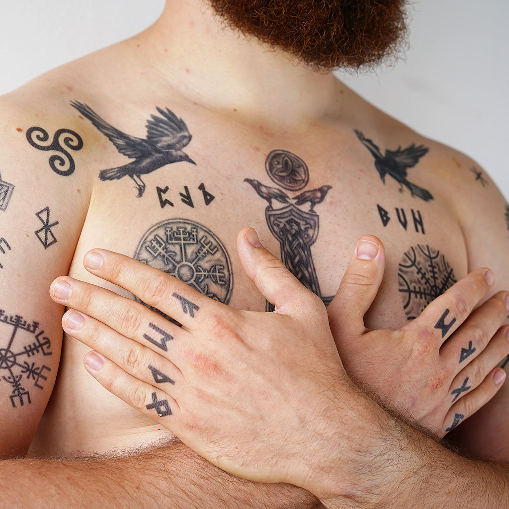 Hugin and Munin Tattoo Sketch by LightsofEuphoria on DeviantArt