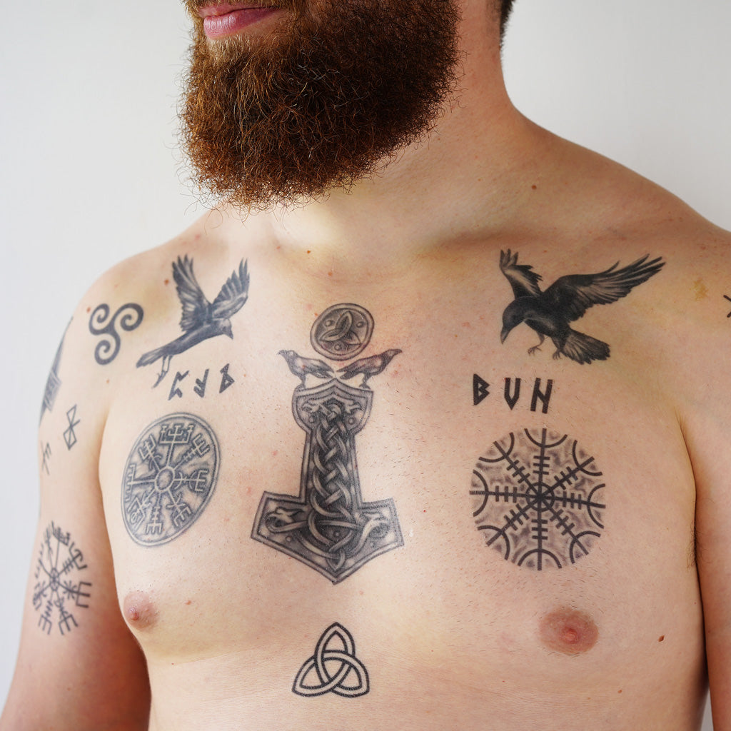Традиционные скандинавские Татуировки