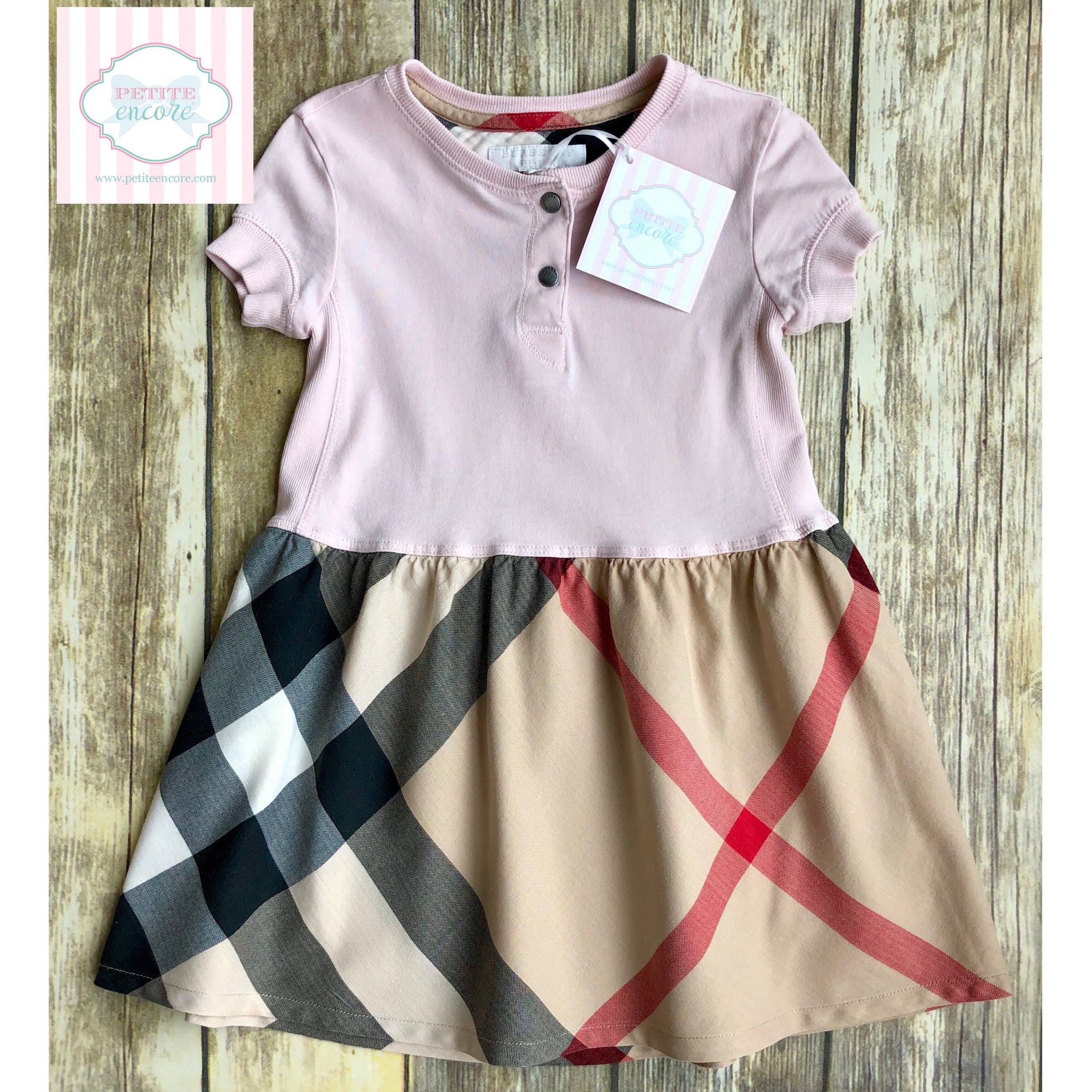 burberry dress 2t