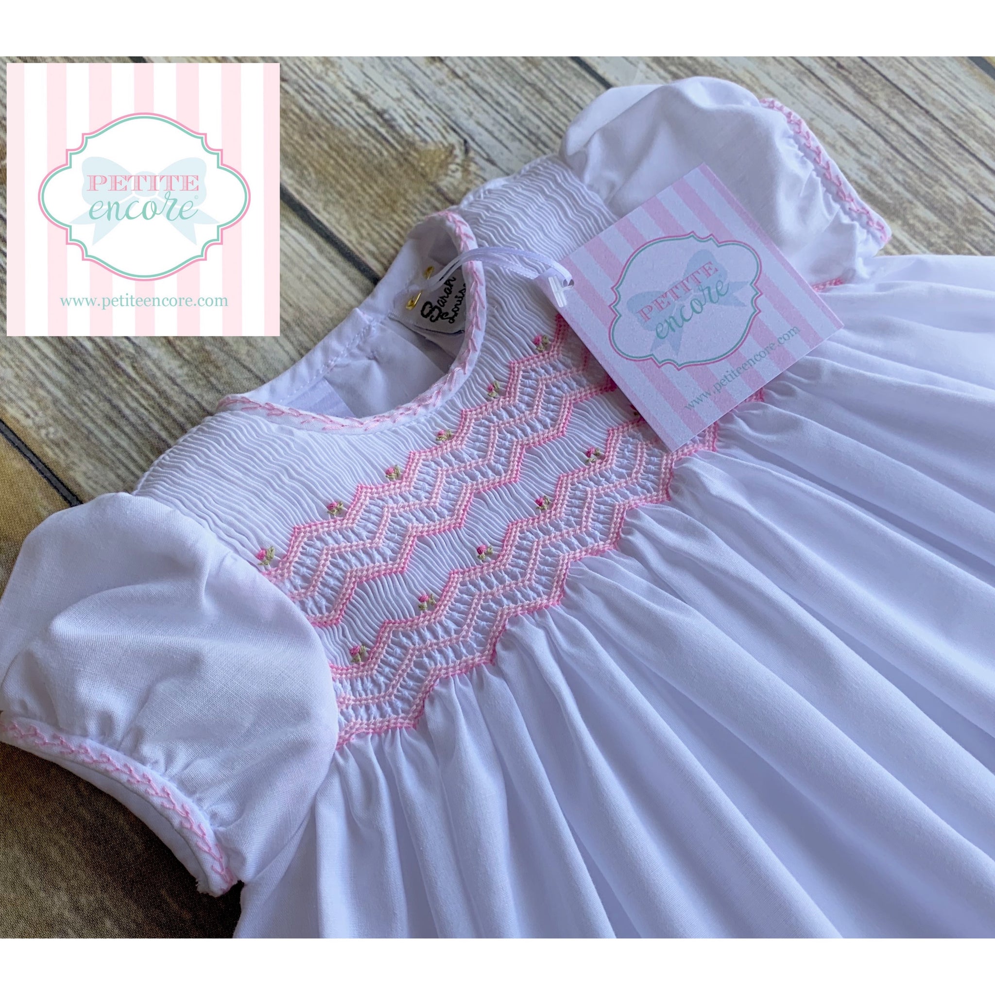 sarah louise england smocked dress