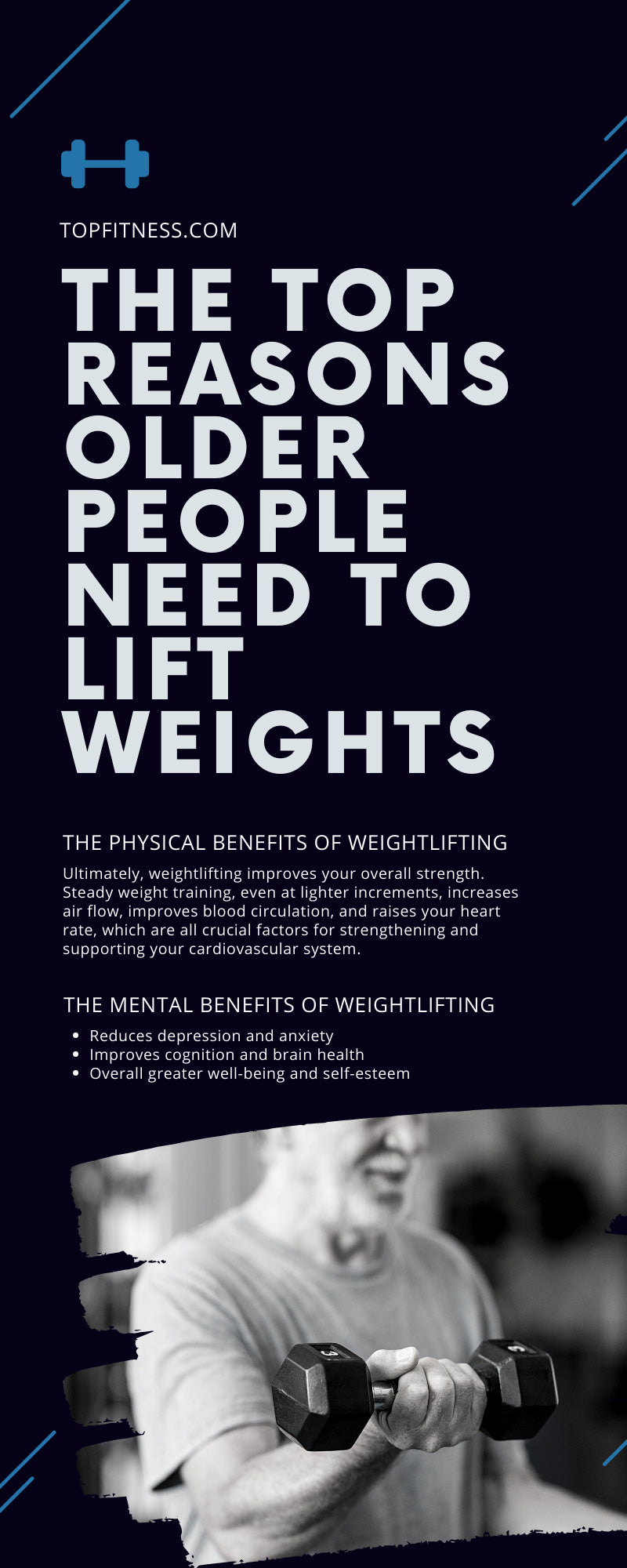 The Benefits of Lifting Weights for Seniors