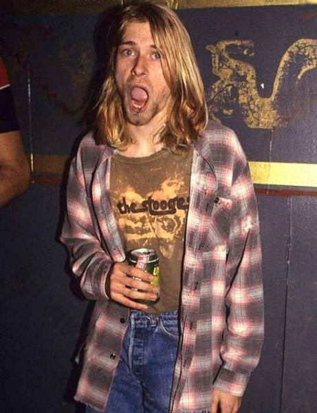 Kurt Cobain of Nirvana