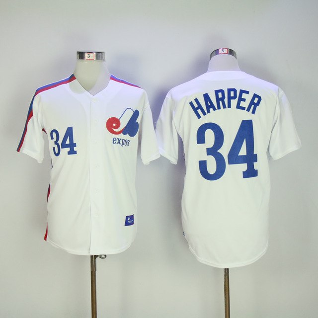 expos baseball jersey