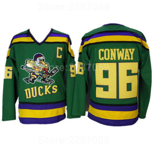 mighty ducks movie jersey white