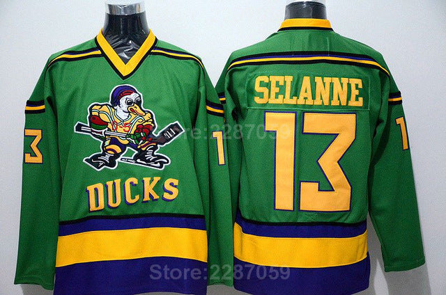 anaheim mighty ducks throwback jersey