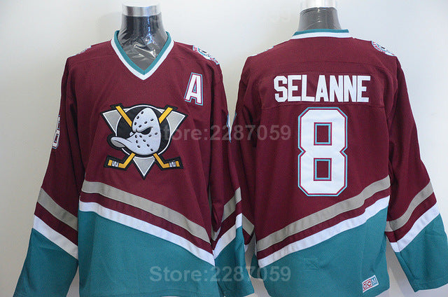 anaheim ducks red jersey