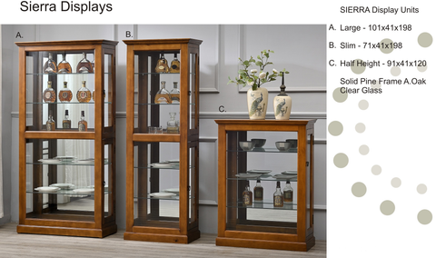 Glass Display Cabinet A1 Furniture And Bedding Strathpine