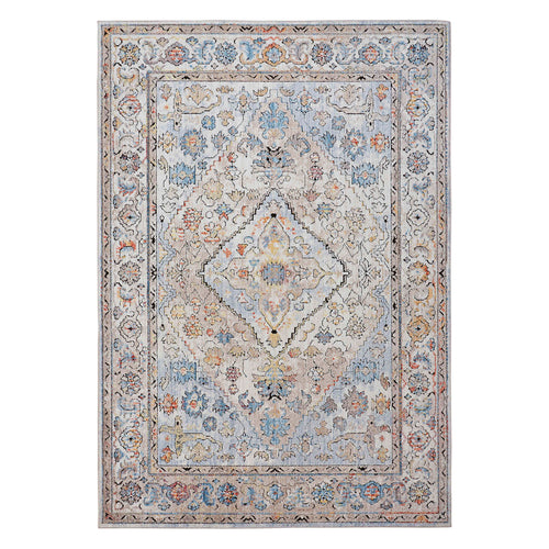 Feizy Armant Ivory/Multi Machine Woven Rug