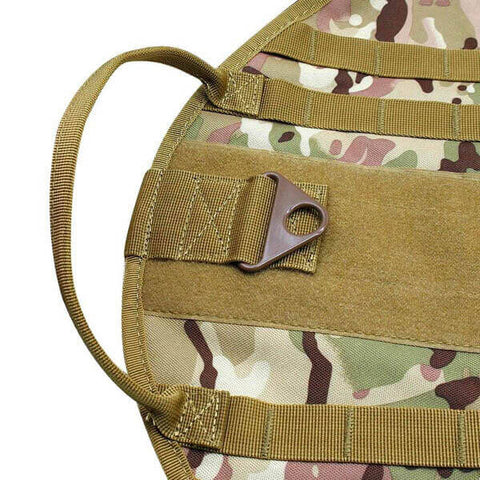 Titan Depot Tactical Dog Training Molle Vest Harness camo strap img