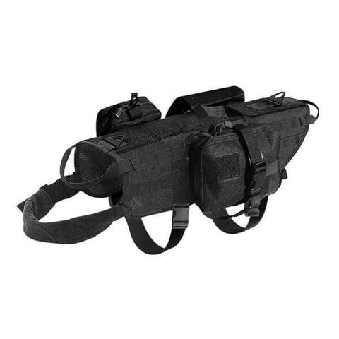 Titan Depot Tactical Dog Training Molle Vest Harness black item