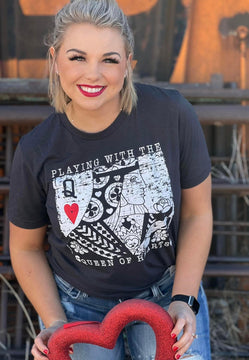 Queen of Hearts Tee