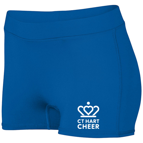 been broeden doe niet Hart Cheer Women's Compression Shorts – Blatant Team Store