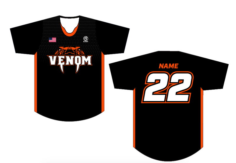 venom baseball jersey