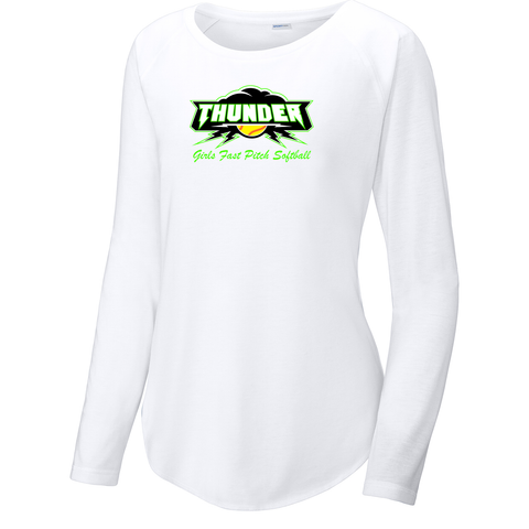 Thunder White Softball Jersey