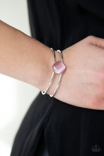Load image into Gallery viewer, Turn Up The Glow- Pink and Silver Bracelet- Paparazzi Accessories