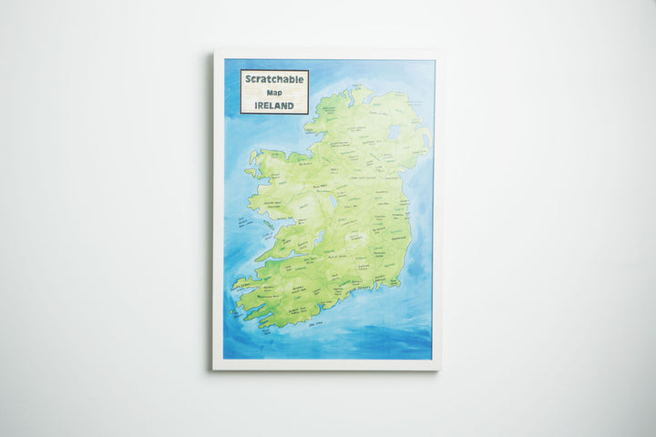 Scratchable Map Ireland Places To Bring Your Mammy This Mothers