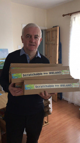 Seamus - Scratchable Map Ireland