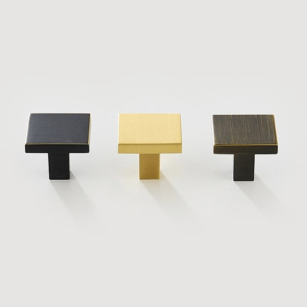 Posh Hardware Shop - Lindefallet solid brass knobs
