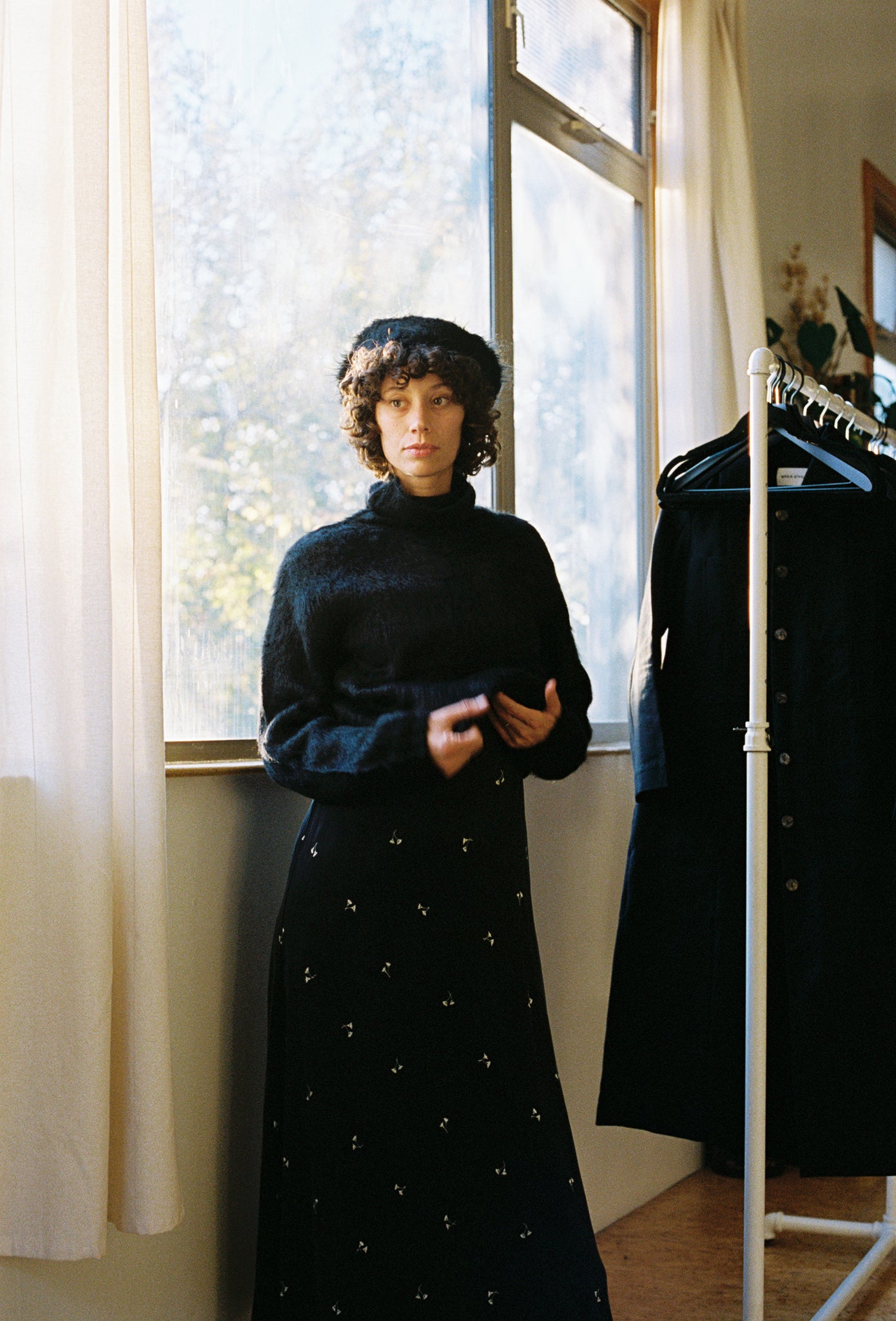 Maria Stanley best women sustainable designer Minneapolis furry beret