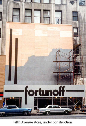 Fifth Avenue Store, under construction