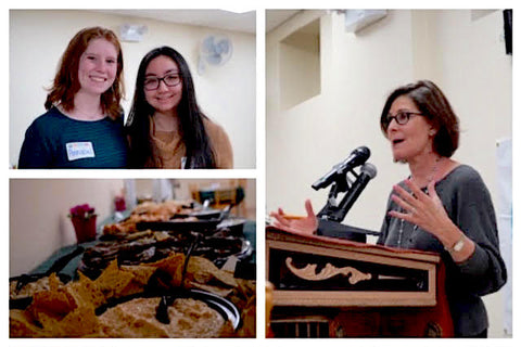 Estehr Fortunoff Speaking at a Girls Inc. event