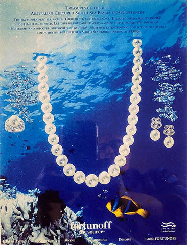 Fortunoff Jewelry - South Sea Pearl ad