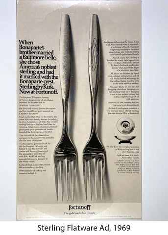 Sterling Flatware Ad, 1969