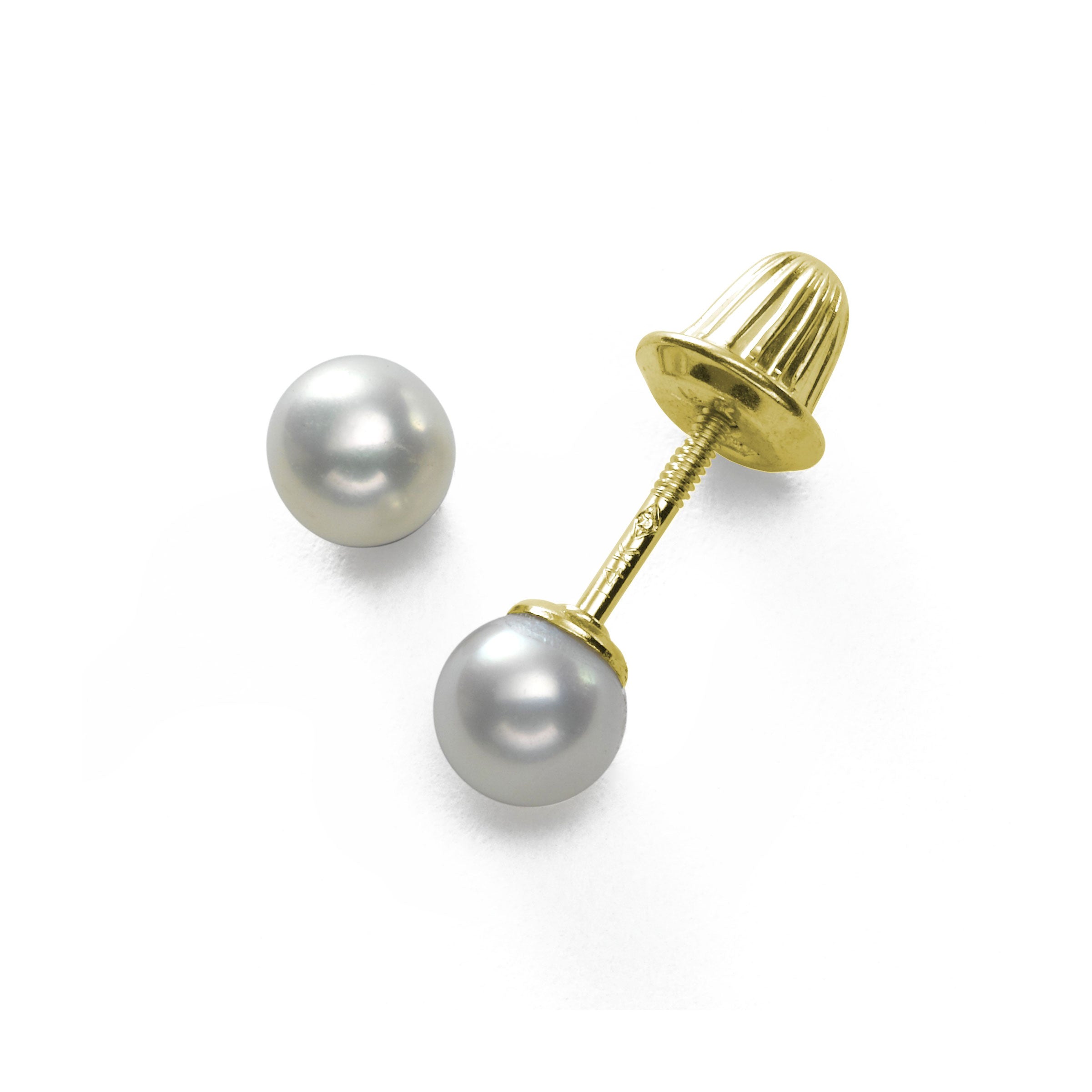 Baby Pearl Stud Earrings