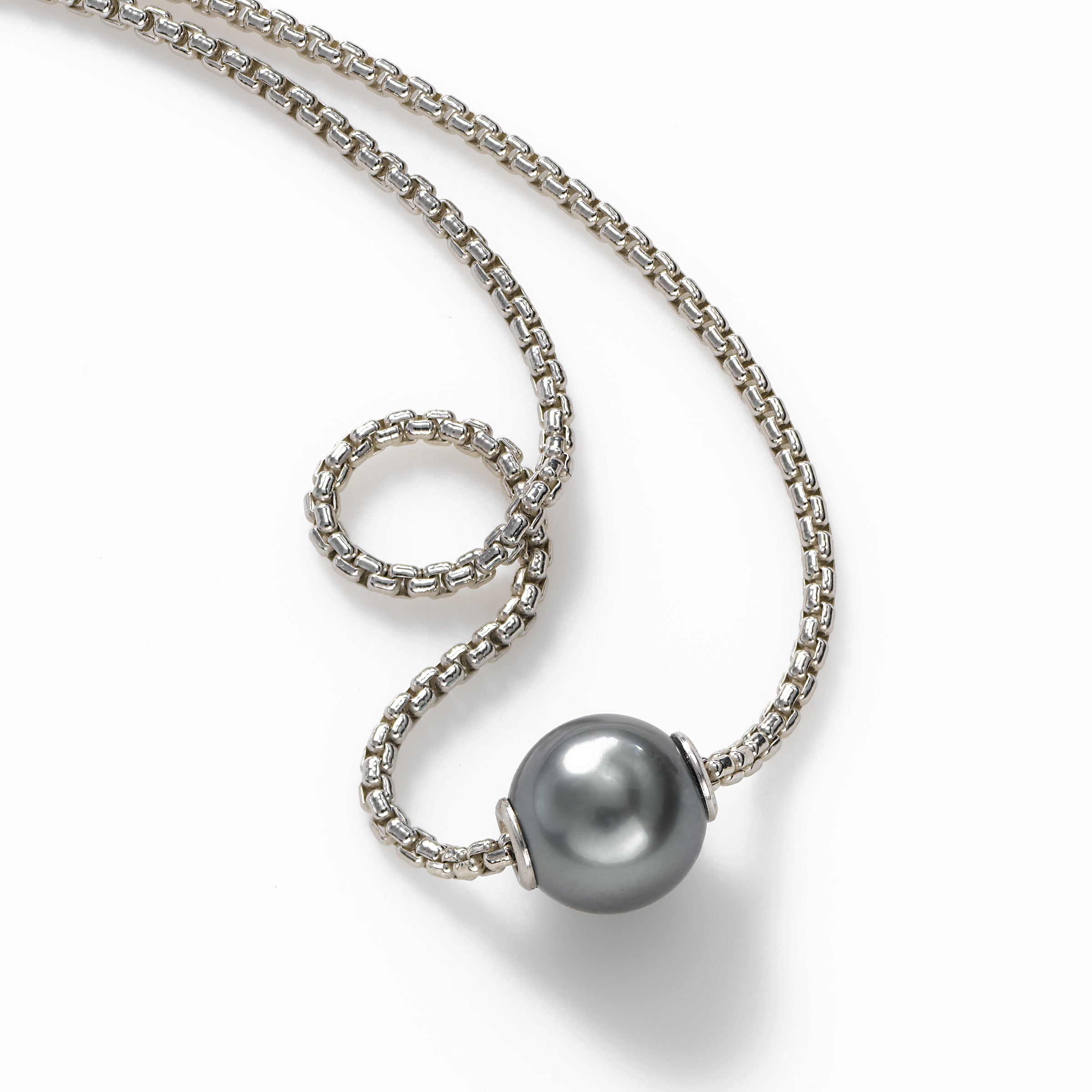 Single Tahitian Pearl necklace