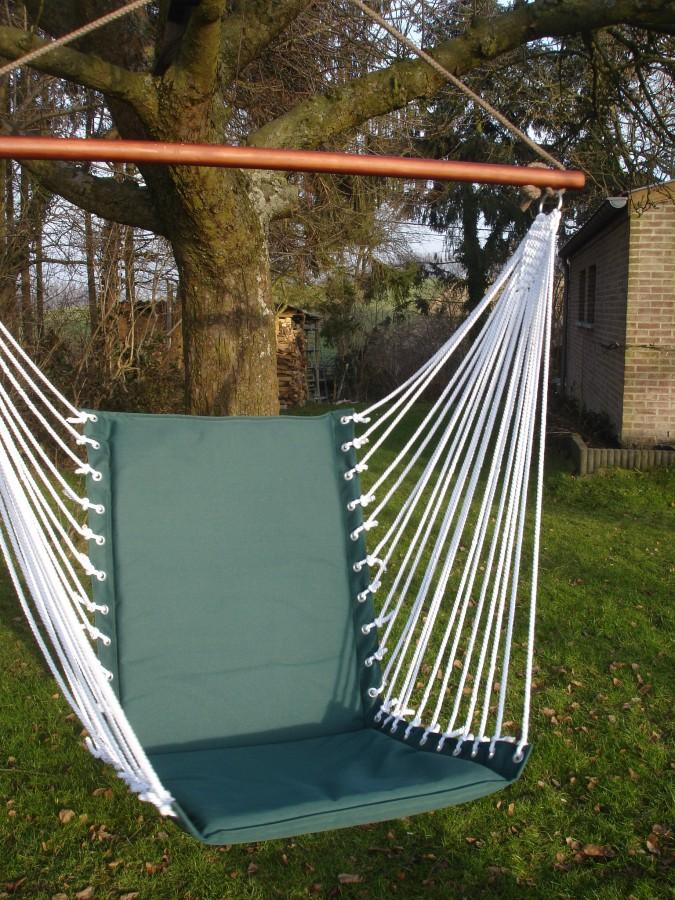 Transplanteren Maak een sneeuwpop Plak opnieuw Outdoor Chair Hangstoel Groen – Hangmatwinkel