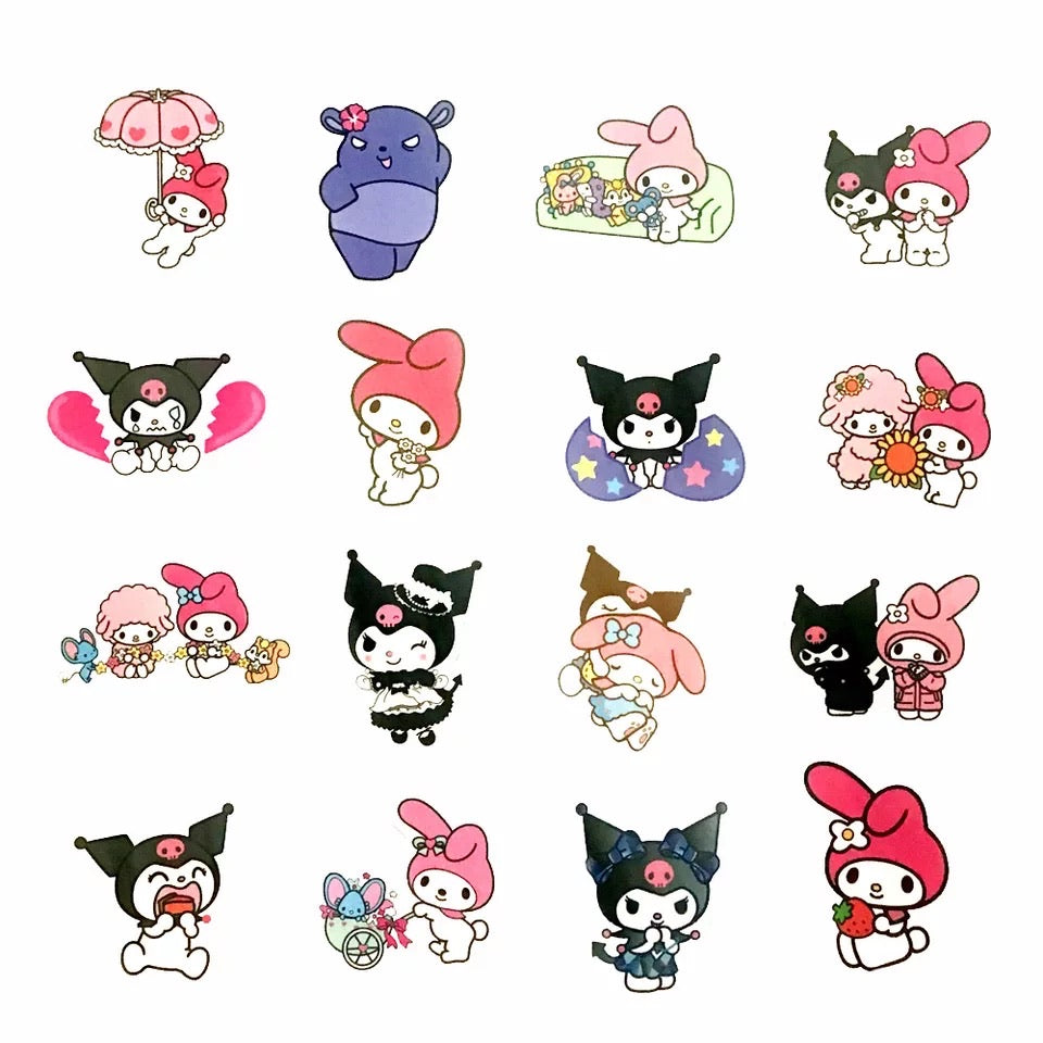 My Melody And Kuromi SVG